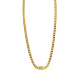 Stainless Steel Miami Cuban Chain 8mm Width, Long Box Locker-14mm width 5mm thick-gold or silver